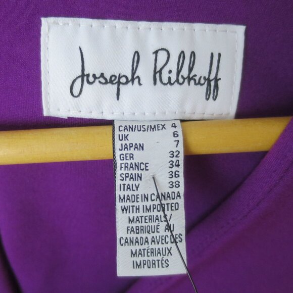 Joseph Ribkoff Ponte Sheath Dress in Wild Orchid Size 4 - Picture 5 of 7